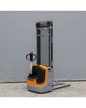 Transpaleta electrica cu catarg EXV 12 Li-Ion