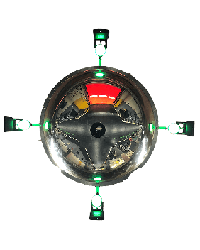 Oglinda parabolica SMART LED