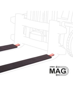 Pad magnetic anti-derapant